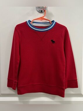 abercrombie kids Red Sweatshirt Size 3/4